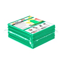 Мешки для мусора 160 л, зеленые, в пачке 10 шт., ПВД, 40 мкм, 900х1100 мм, i-Bag в Кузнецке