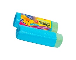 Мешки для мусора 35 л, ароматизированные, Морской Бриз, голубые, в рулоне 10 шт., ПНД, 12 мкм, 560х530 мм, GRIFON Aroma, 101-080 M в Кузнецке