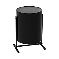 Урна металлическая уличная, Титан, 25 л, цвет черный в Кузнецке