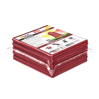 Мешки для мусора 160 л, красные, в пачке 10 шт., ПВД, 40 мкм, 900х1100 мм, i-Bag в Кузнецке