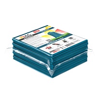 Мешки для мусора 160 л, светло-синие, в пачке 10 шт., ПВД, 40 мкм, 900х1100 мм, i-Bag в Кузнецке Мешки для мусора 160 л, светло-синие, в пачке 10 шт., ПВД, 40 мкм, 900х1100 мм, i-Bag в Кузнецке