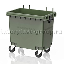 Мусорный контейнер 770 л зеленый без крышки 770 зеленый в Кузнецке