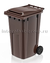 Контейнер для мусора 240 л коричневый облегченный 240 зеленый в Кузнецке