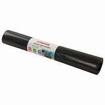 Мешки для мусора 240 л, черные, в рулоне 10 шт., ПВД 50 мкм, 1400х900 мм, LAIMA, 605337 в Кузнецке