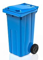 Мусорный контейнер 120 л голубой в Кузнецке Мусорный контейнер 120 л голубой в Кузнецке