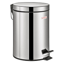 Ведро-контейнер для мусора (урна) с педалью LAIMA Classic, 3 л, со съемным внутренним ведром в Кузнецке