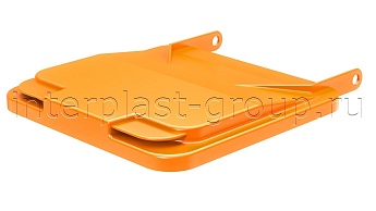 Комплект крышки для контейнера 120 л. оранжевая  оранжевый в Кузнецке