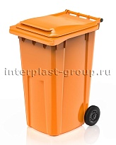 Контейнер для мусора 240 л оранжевый облегченный 240 оранжевый в Кузнецке