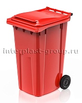 Контейнер для мусора 240 л красный облегченный 240 красный в Кузнецке