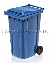 Контейнер для мусора 240 л голубой облегченный 240 голубой в Кузнецке Контейнер для мусора 240 л голубой облегченный 240 голубой в Кузнецке